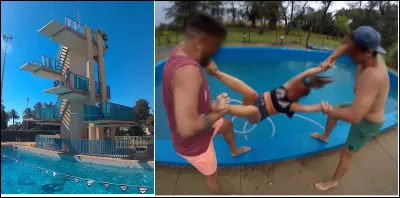 Enfin, que ce soit à la plage, dans les bassins ou à la piscine, on aime tous s'amuser à sauter et jeter les autres dans l'eau, mais il faut impérativement contrôler...