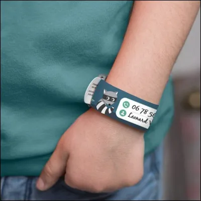 Dans le cas où je me serais perdu, il existe un système de bracelet ...