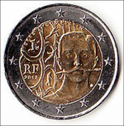 Quel ancien président du Comité international olympique est représentée sur cette pièce de 2 euros ?