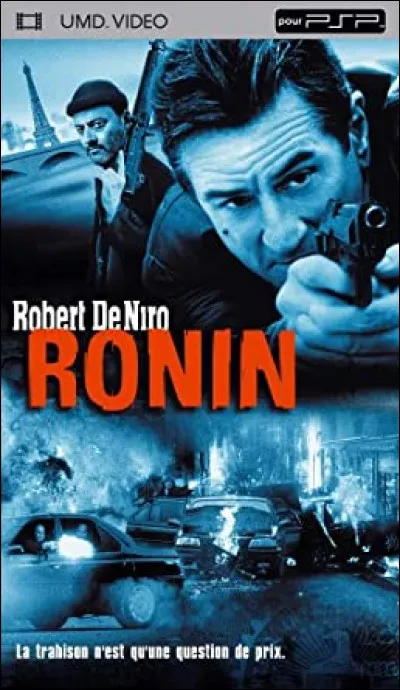 Quel acteur français est à l'affiche du film "Ronin" ?