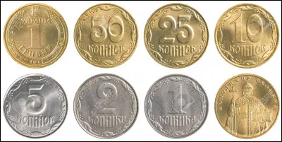 Quel pays a adopté le hryvnia ?