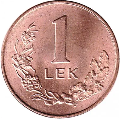 Quel pays a adopté le lek ?