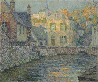 Qui est l'auteur de cette toile ?