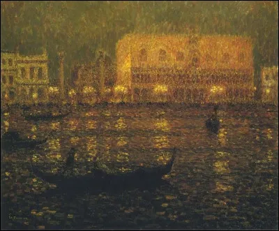 Qui est le peintre du grand Canal à Venise ?