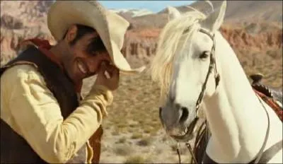 Jolly Jumper parle-t-il dans le film ?