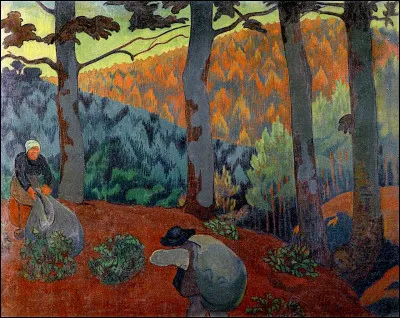 Qui est le peintre de ces arbres ?