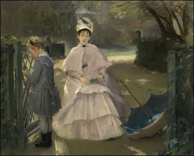 Qui a représenté cette nounou avec enfant ?