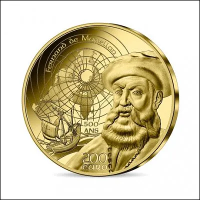 Une pièce portugaise de 2 euros commémore les 500 ans du Tour du monde de Magellan. En quelle année ce Tour du monde s'est-il déroulé ?
