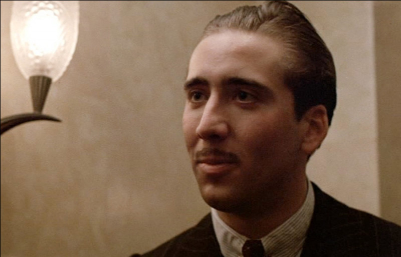 Dans quel film Nicolas Cage est-il un mafieux ?