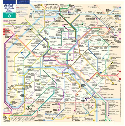 Les métros desservent...