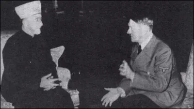 Vers qui se rapproche la Palestine sous le leadership du mufti de Jérusalem lors de la Seconde Guerre mondiale ?