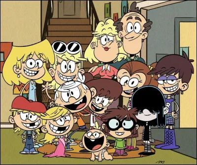 De combien de personnes la famille Loud se compose-t-elle ?