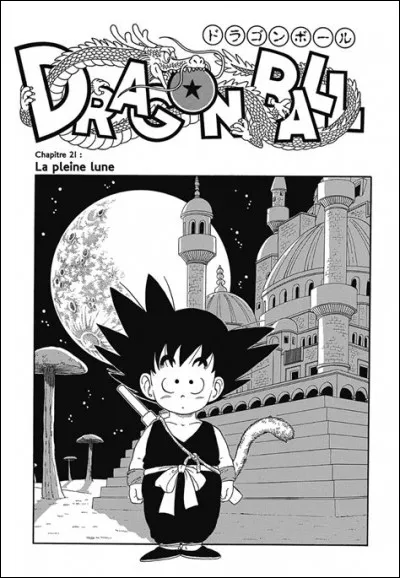 À la pleine lune, en quoi Sangoku se métamorphose-t-il ?