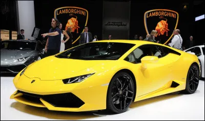 Quelle est cette supercar produite par Lamborghini depuis 2014 ?