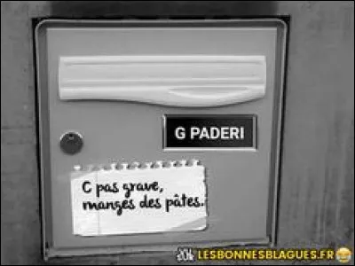 Qu'est-ce que tu penses de cette blague ?