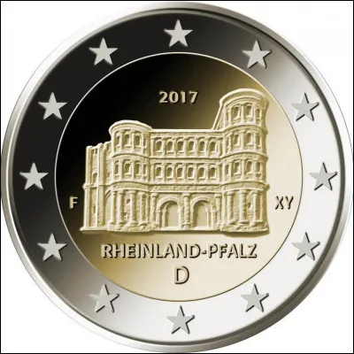 Cette pièce de 2 euros allemande représente la Porta Nigra. Dans quelle ville peut-on voir ce monument ?