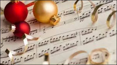 Niveau musique, à Noël tu aimes écouter :