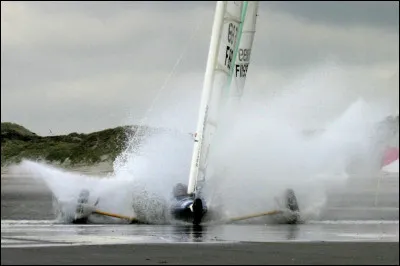 Où se pratique généralement le char à voile ?