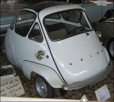 Quel est ce véhicule urbain, une mini citadine produite par Velam de 1955 à 1957 ?