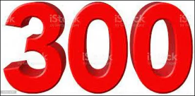 Latin ~ Savez-vous comment on écrit ''300'', en chiffres romains ?