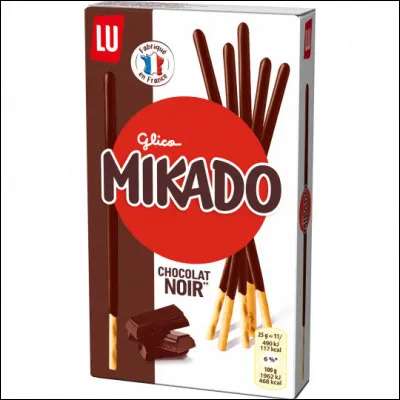 De quel biscuit japonais le Mikado est-il le nom européen ?