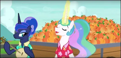 Ces deux surs prennent un peu de repos. Eh oui, c'est fatigant d'être une princesse ! Quelle chanson est-ce ?