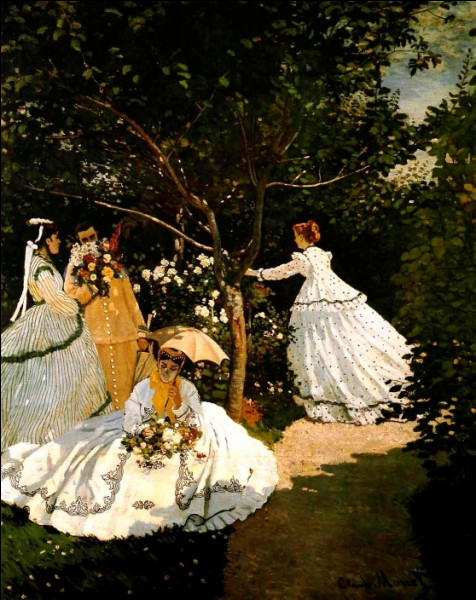 Quel est ce tableau peint par Monet en 1866 ?
