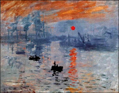 Quel est le titre cette uvre de Claude Monet ?