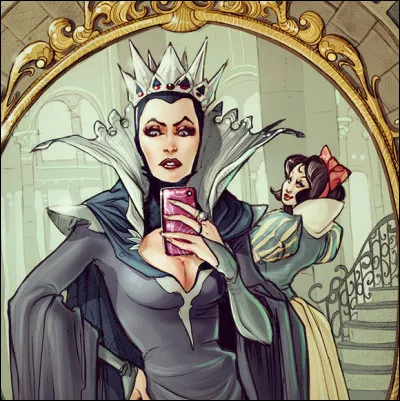 Tu es moche vieille reine, tu as le... blafard, et les cheveux mal...