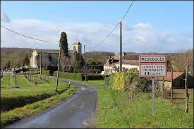 Nous sommes en Nouvelle-Aquitaine &agrave; l'entr&eacute;e de Mescoules. Village de l'aire urbaine Bergeracoise, il se situe dans le d&eacute;partement ...