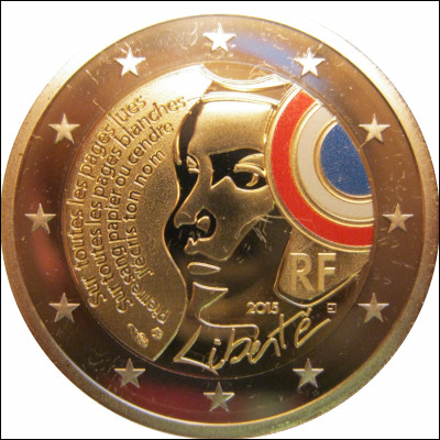 Une pièce de monnaie française commémore les 225 ans de la Fête de la Fédération. En quelle année cet événement a-t-il eu lieu ?