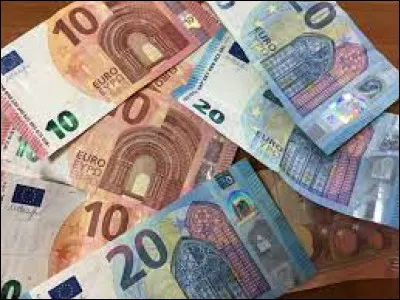 Quelle est la couleur du billet de 50 euros ?