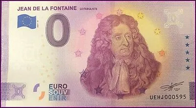 Un billet de 0 euro représente Jean de la Fontaine. "Jupiter et le paysan" est-il l'une de ses fables ?