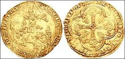 Le franc à cheval est le premier franc français.