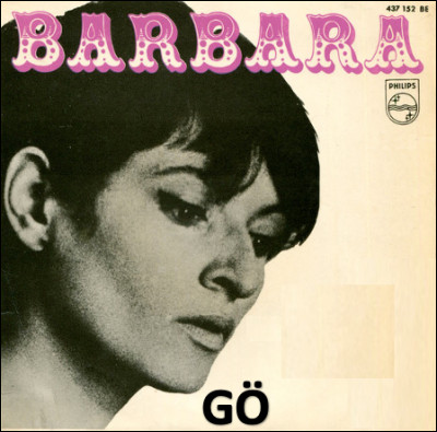 Quelle est cette chanson de 1965 sur l'amitié franco-allemande, interprétée par Barbara ?