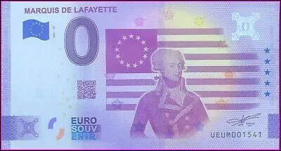 Un billet de 0 euro représente le marquis de la Fayette. Quel était le nom de sa frégate ?