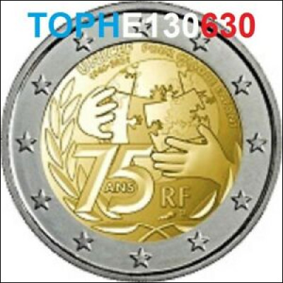Une pièce de monnaie de 2 euros rend hommage à l'UNICEF. Quelle est sa devise ?