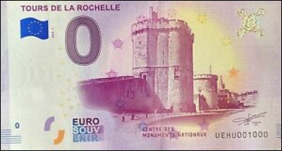 Un billet de 0 euro représente la tour de la Lanterne à La Rochelle. Quel est son autre nom ?