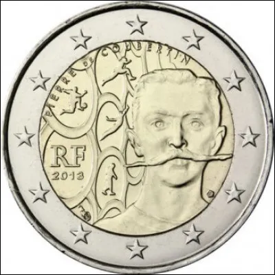 Pierre de Coubertin est né en 1873.