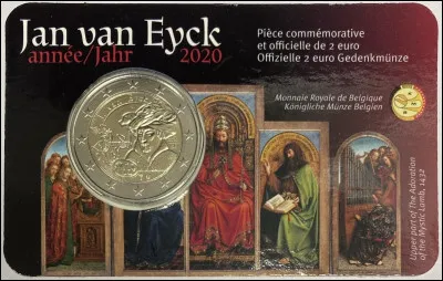 L'artiste belge Jan van Eyck a peint le tableau "Les Époux Arnolfini".