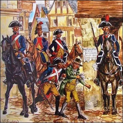 Quelle force de l�ordre moyen&acirc;geuse est l�anc&ecirc;tre de la Gendarmerie nationale fran&ccedil;aise ?