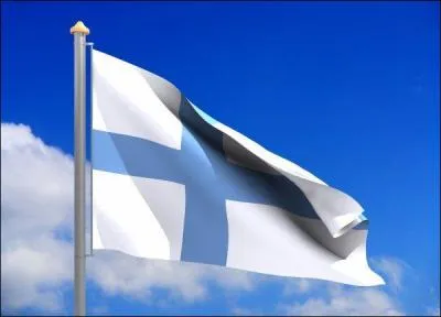 Le drapeau blanc avec une croix bleue est celui de :