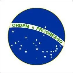 Un globe terrestre figure sur le drapeau :