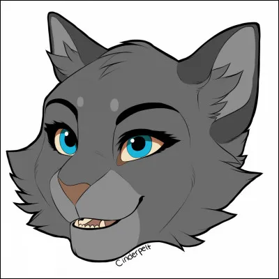 La jeune chatte fut ramenée au camp et installée dans la tanière de Feuille de Lune et de Nuage de Geai. Malgré sa blessure, elle resta joyeuse et positive, et devint bientôt l'unes des rares personnes avec lesquelles Nuage de Geai s'entendait bien. Quel était le jeu favori de Nuage de Cendre, durant sa convalescence ?