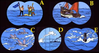 Dans cet album, on passe beaucoup de temps à voir au travers de jumelles. Qu'en dites-vous ?