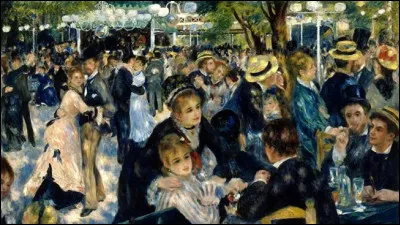 Quel peintre est l'auteur de ce tableau ''Le Bal du moulin de la Galette'' ?