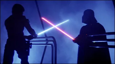 Où Luke se blesse-t-il pendant son combat contre Dark Vador ?