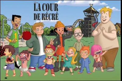 Choisis une scène dans une cour de récréation.