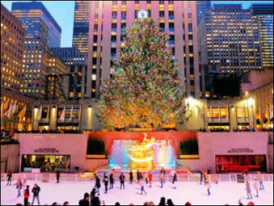 À Rockefeller Center, il y a une tradition célèbre dans tout le pays : que se passe-t-il ?