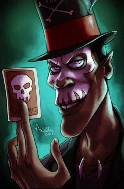 Comment sappelle ce méchant personnage ?